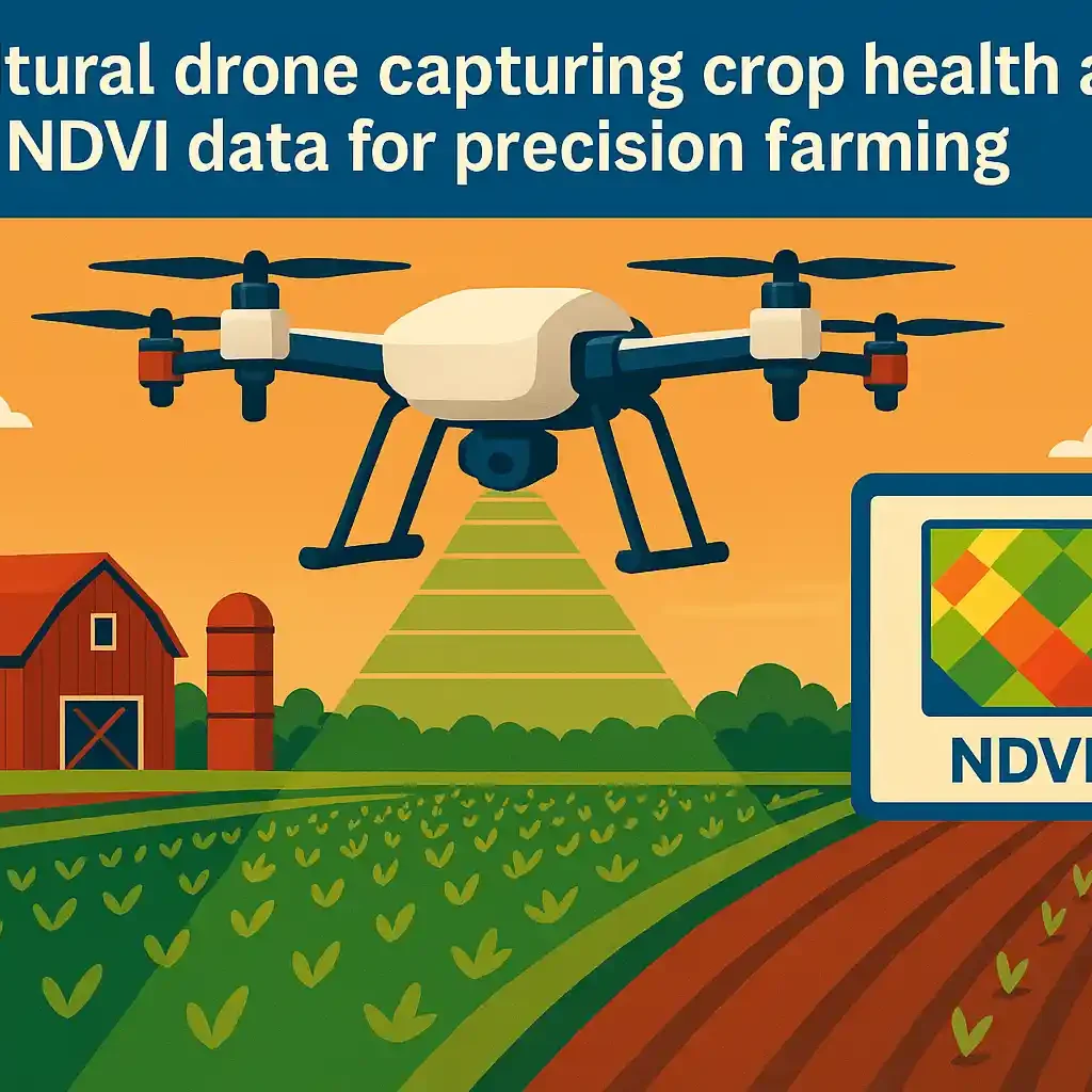 Drones in Modern Agriculture – Precision Farming & NDVI Mapping